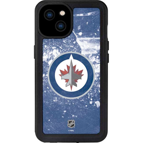 NHL Winnipeg Jets Frozen iPhone 15 Plus Waterproof Case